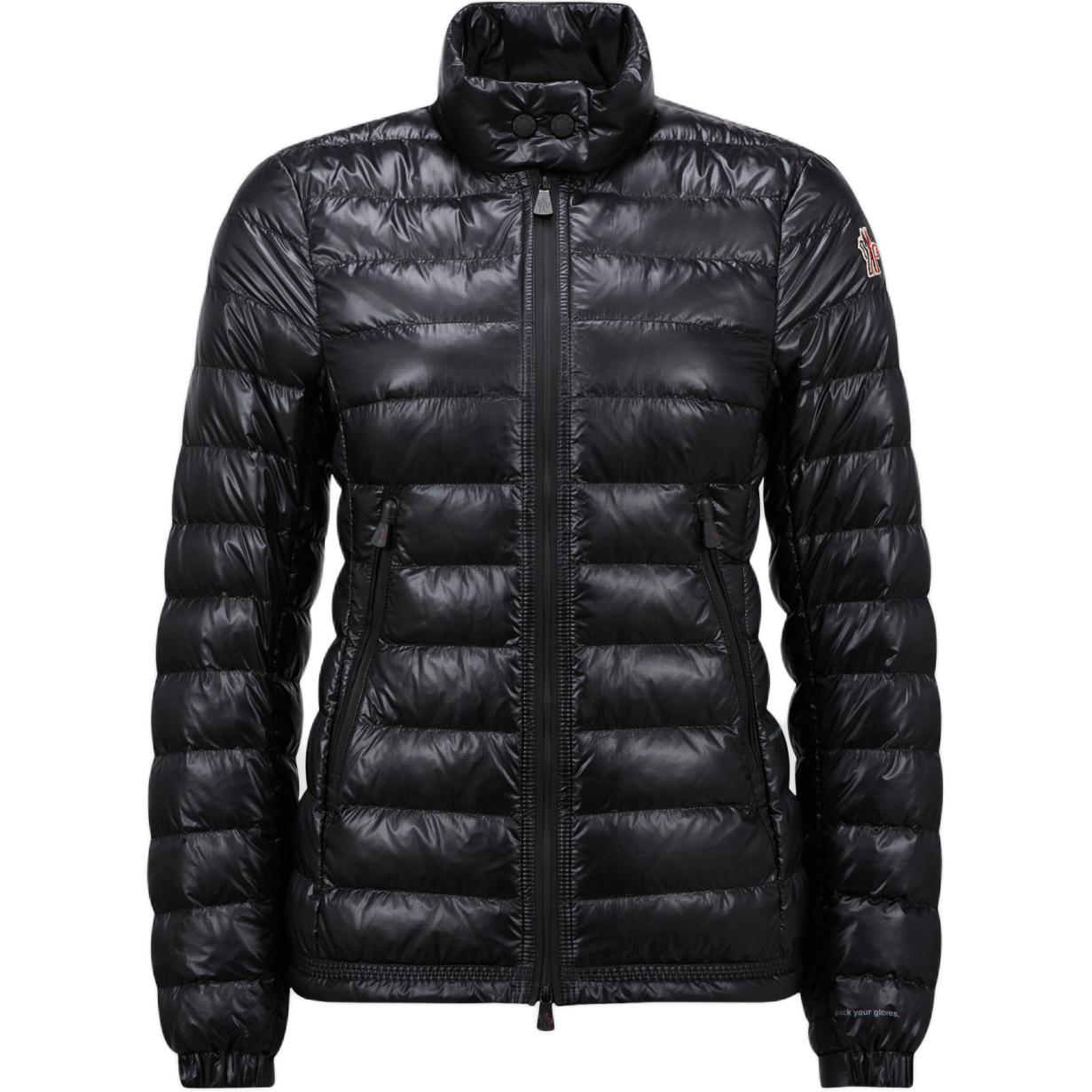 

Moncler Grenoble Куртка с вышитым логотипом на молнии, Black