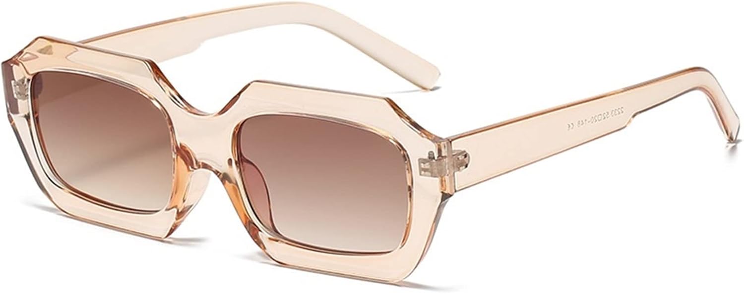 

Солнцезащитные очки XINXIN в стиле ретро, ​​квадратной формы, конфетных цветов, для мужчин и женщин, для уличной фотосъемки, отдыха на природе (цвет: D, размер: средний), D