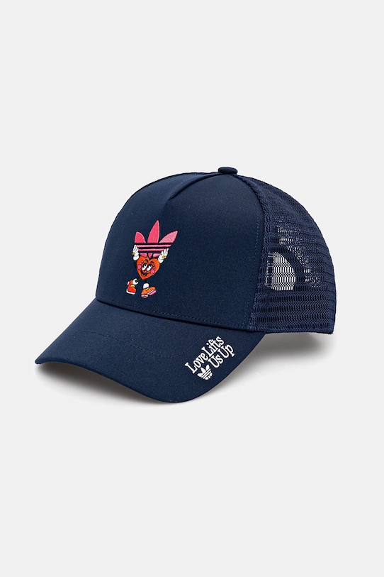 

Кепка с козырьком Nelson Adidas Originals, темно-синий