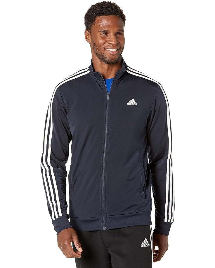 

Куртка adidas Essentials 3-Stripes Tricot Track, цвет Legend Ink/White
