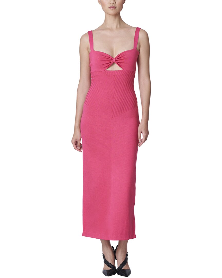 

Майка-слип Carolina Herrera Sweetheart из смесового шелка, розовый