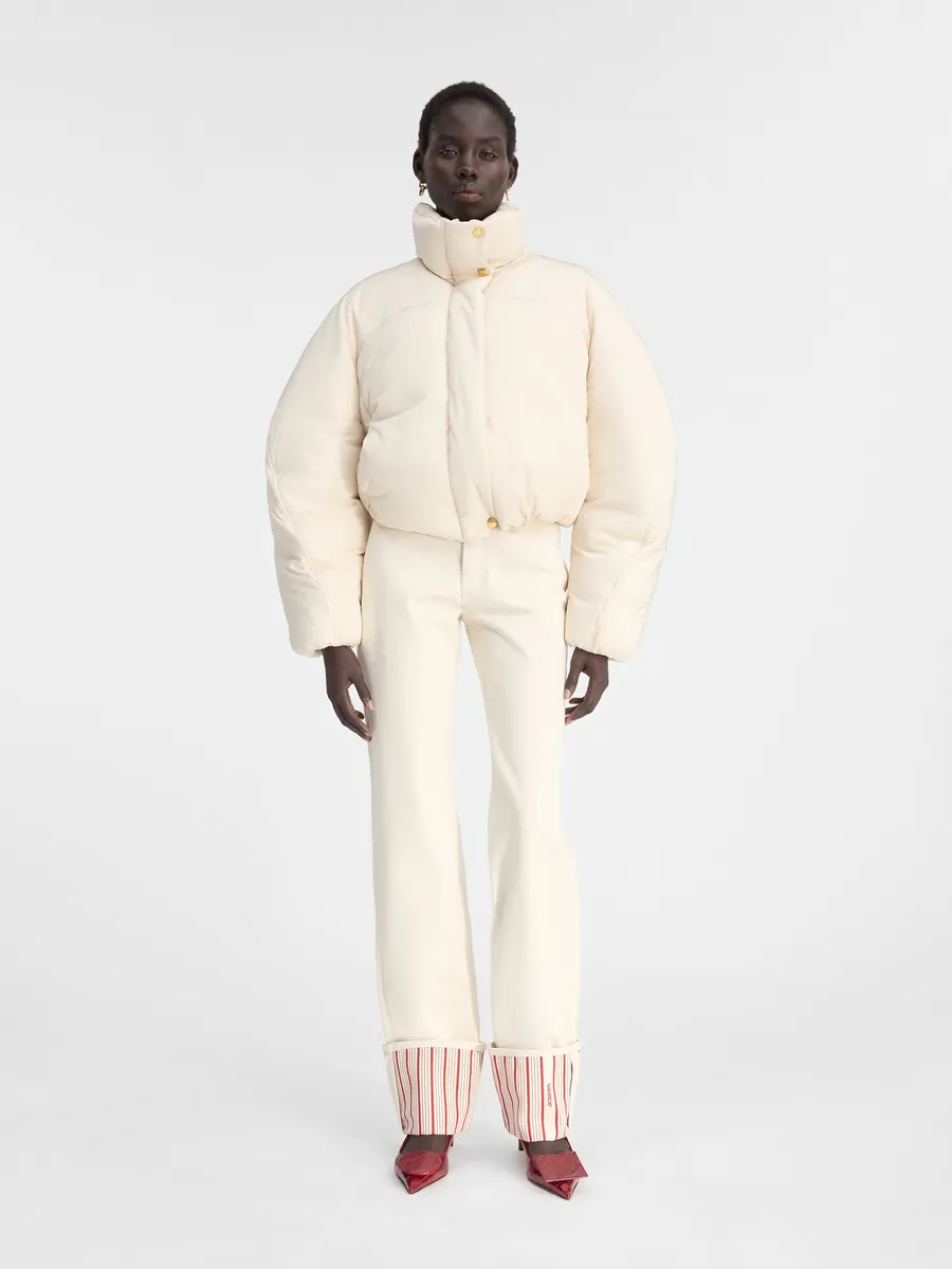 

Укороченный пуховик La doudoune Courte Карако Jacquemus, белый