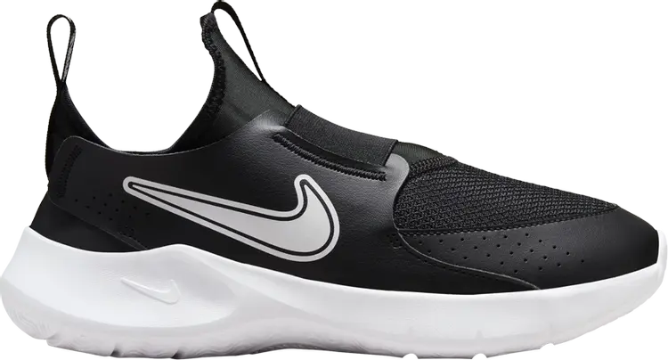 

Кроссовки Flex Runner 3 GS 'Black White', черный