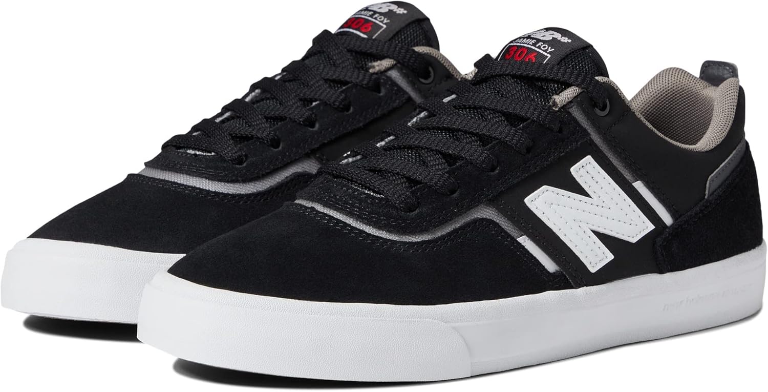 

Кроссовки для скейтбординга New Balance Unisex Adult Numeric 306 V1, белый/черный