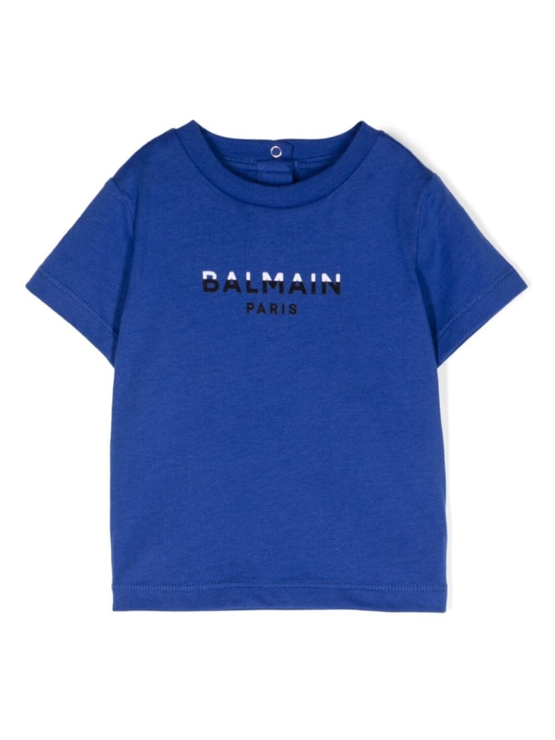 

Balmain Kids футболка с логотипом, синий
