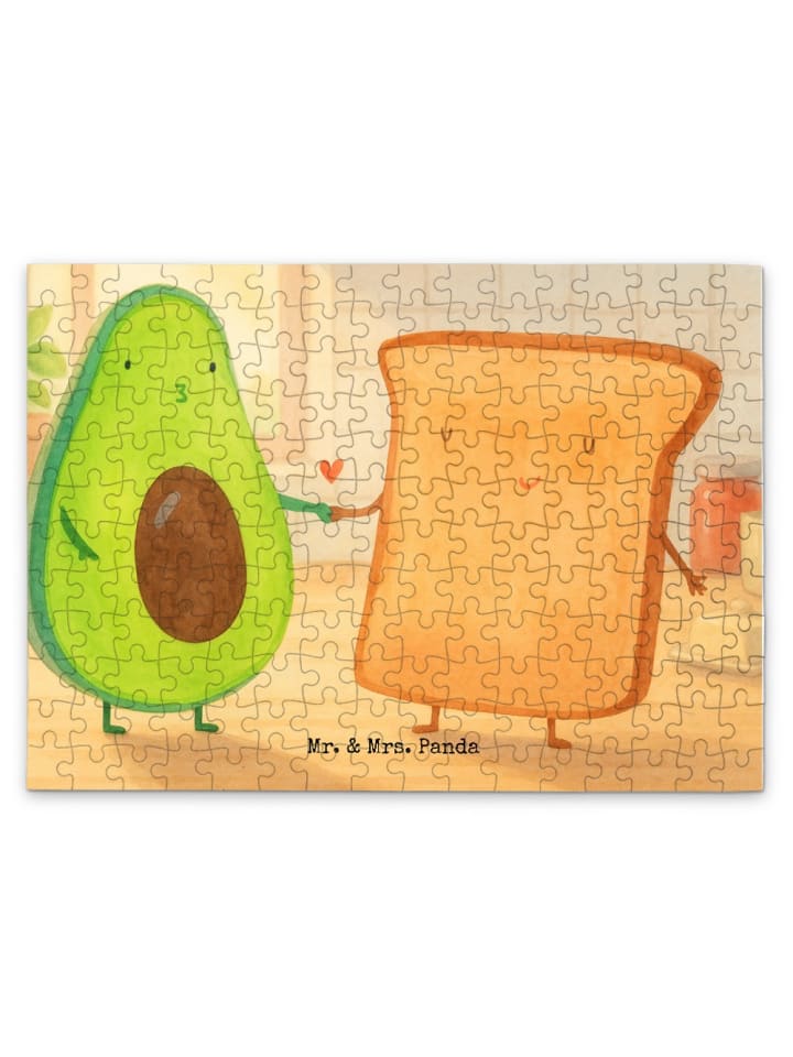 

Mr. & Mrs. Panda Дизайн головоломки «Тост с авокадо» без надписи белым цветом