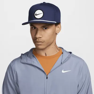 

Бейсболка Nike Pro Structured Dri-FIT Cap, цвет Midnight Navy/Anthracite/White