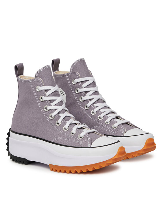 Тканевые кроссовки Run Star Hike Platform A10666C Converse, коричневый — фото 2