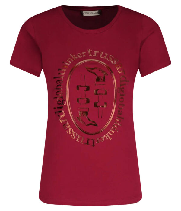 

Футболки Slim fit Trussardi, красный