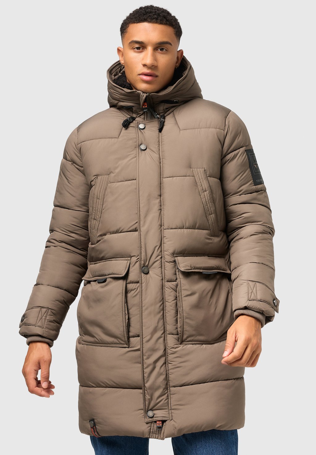 

Зимняя куртка BEVIIS STONE HARBOUR, цвет Stone Brown