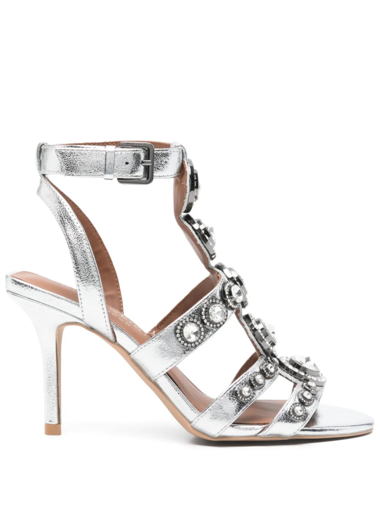 Сандалии Octavia 85 мм Kurt Geiger London, серебряный