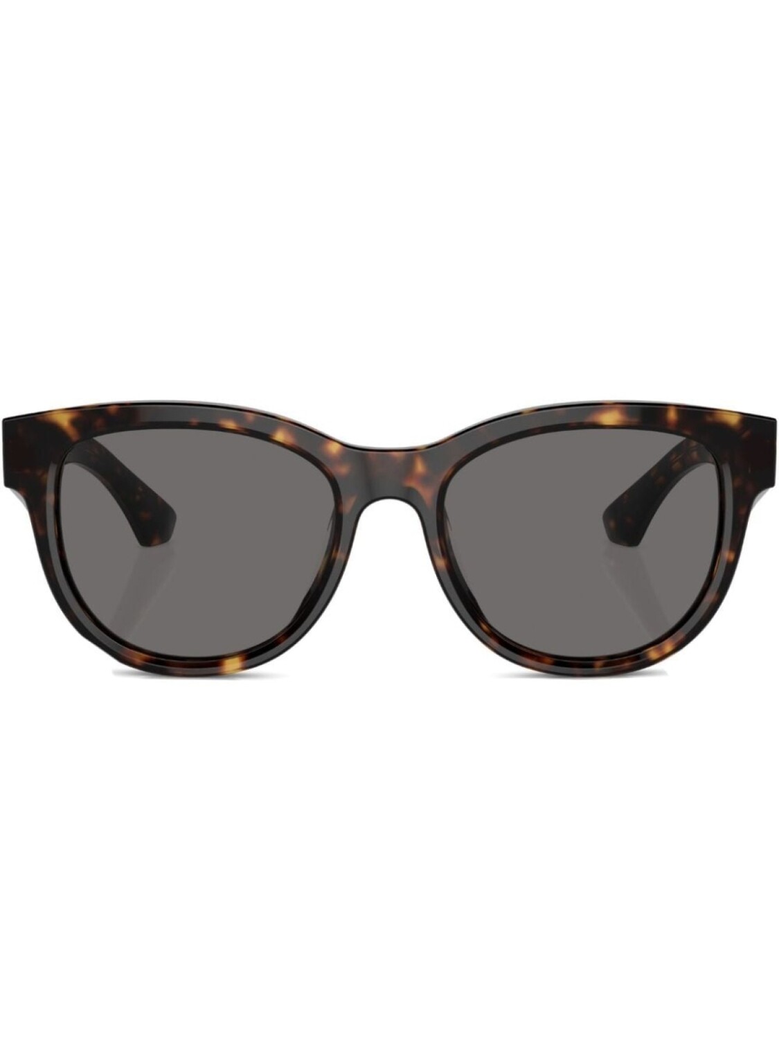 

Солнцезащитные очки в оправе трапециевидной формы Burberry Eyewear, коричневый