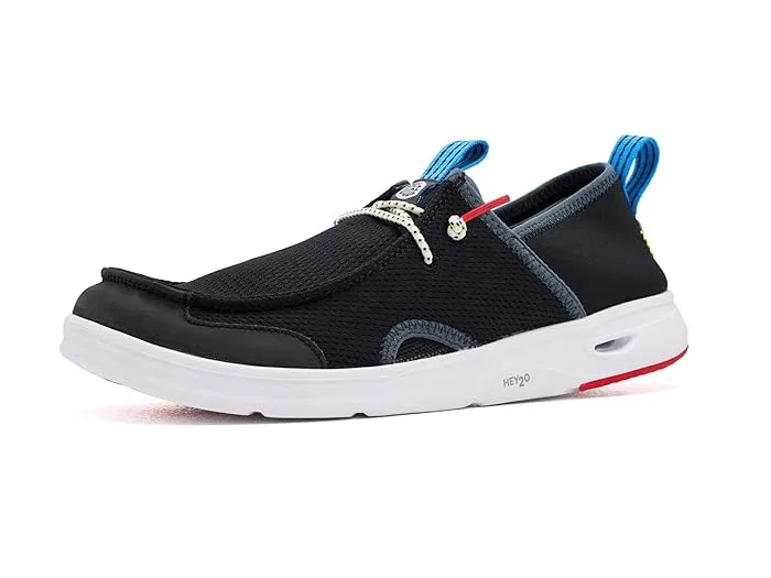 Кроссовки дышащие Wally Hey2O Wander Mesh Hey Dude Kids, Black
