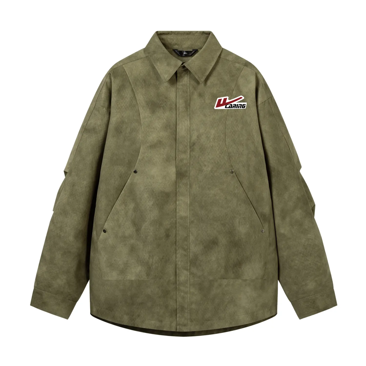 

Куртка Unisex Lapel Moderate Pilot WARRIOR, coffee (diy badge)