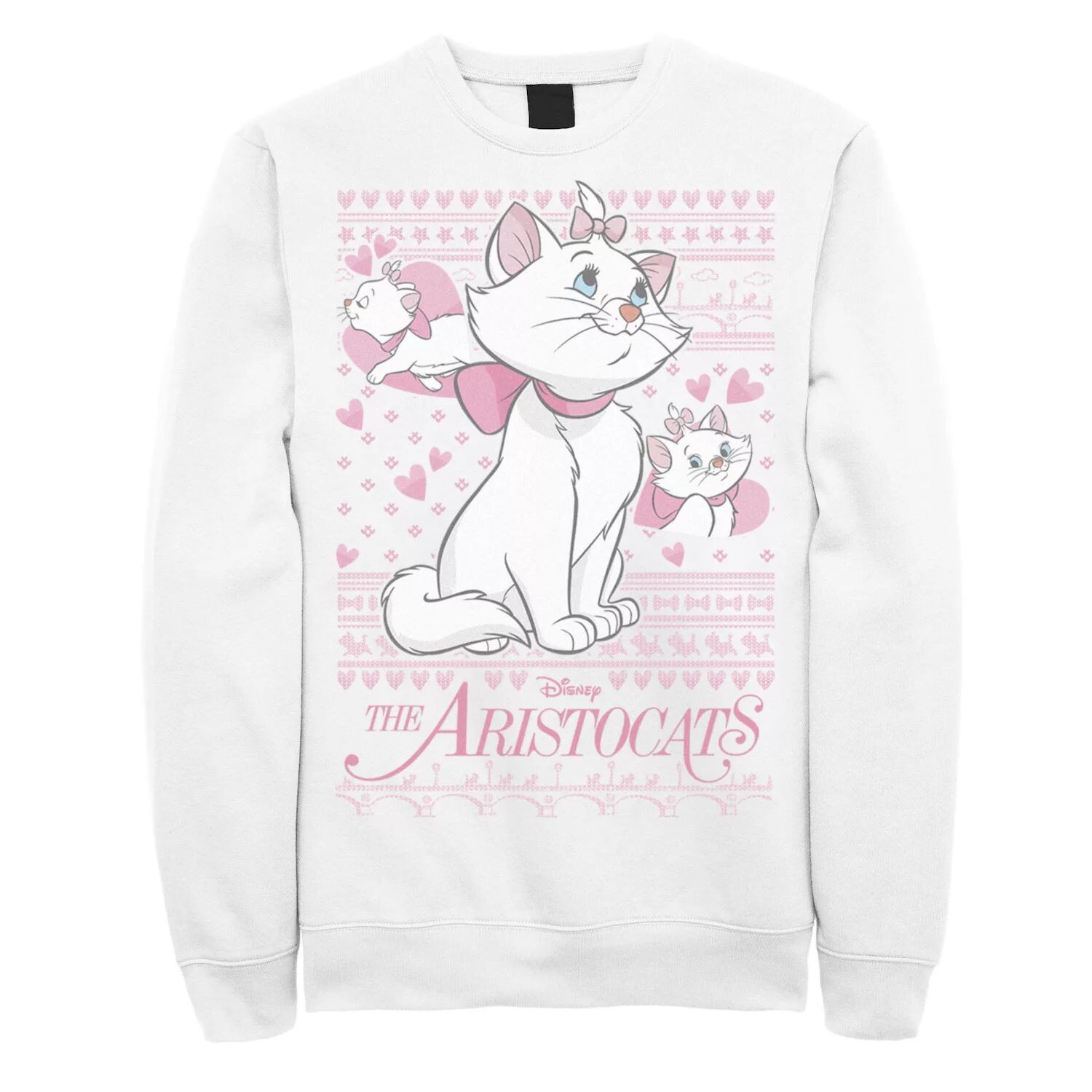 

Мужской свитер Disney Christmas The Aristocats Marie Ugly, толстовка Licensed Character