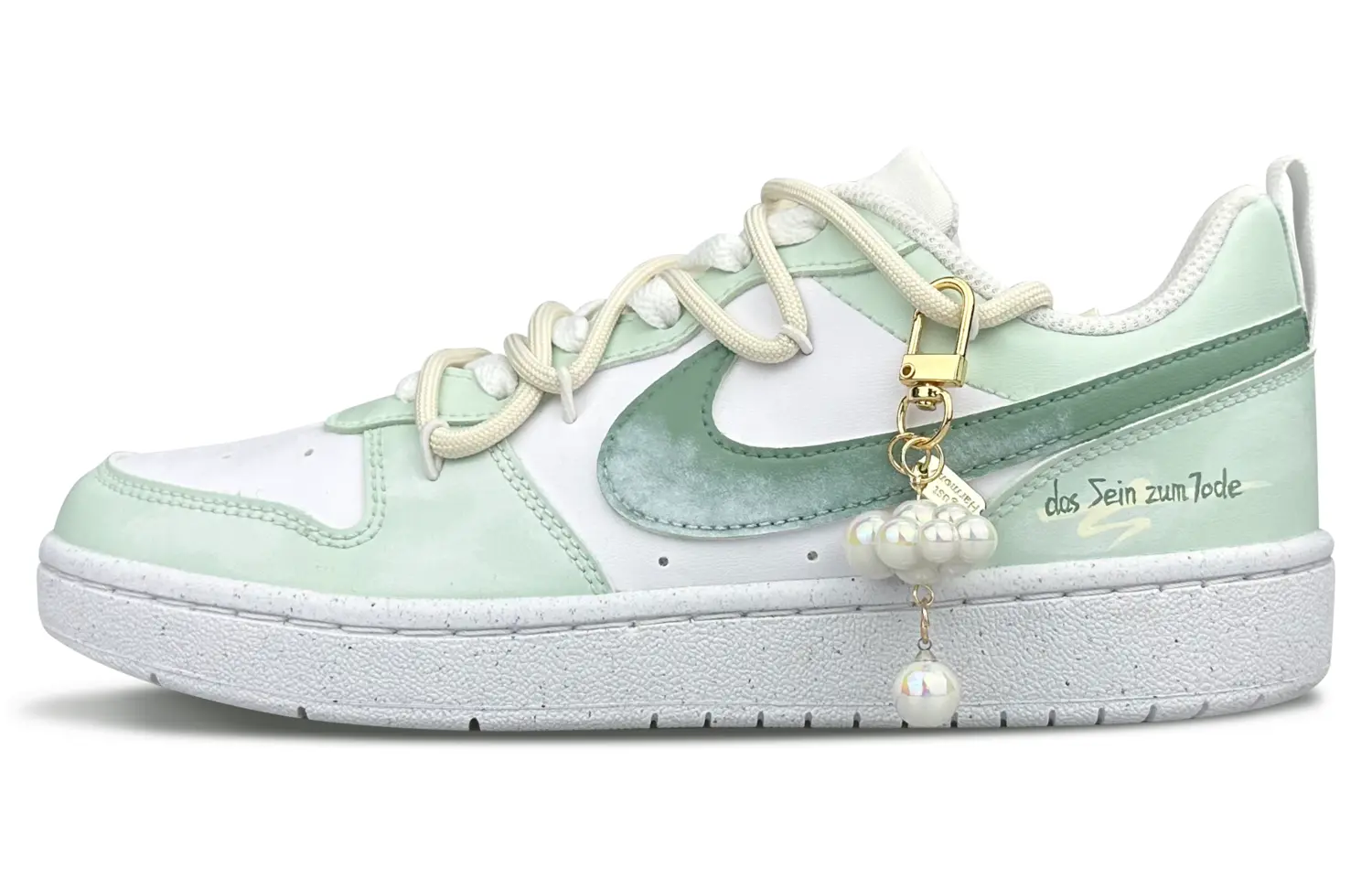 

Женские кроссовки для скейтбординга Nike Court Borough Low, Light Green