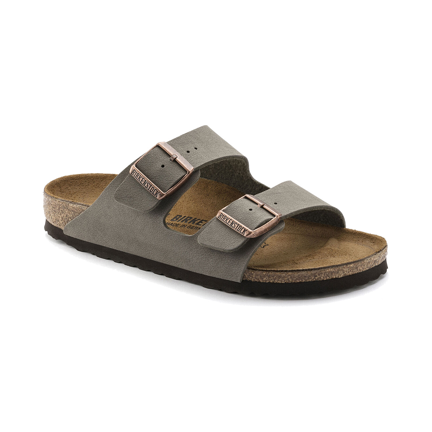 

Мюли Birkenstock Arizona BF Nubuk, серый