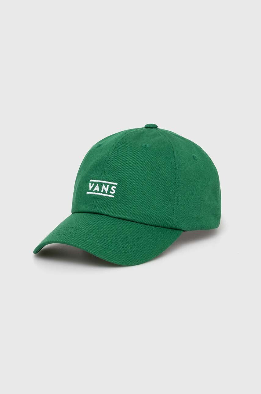 

Бейсболка Vans из хлопка, зеленый
