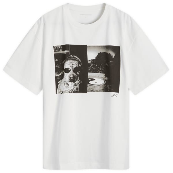 

Футболка с разрезом X daido moriyama Uniform Experiment, белый