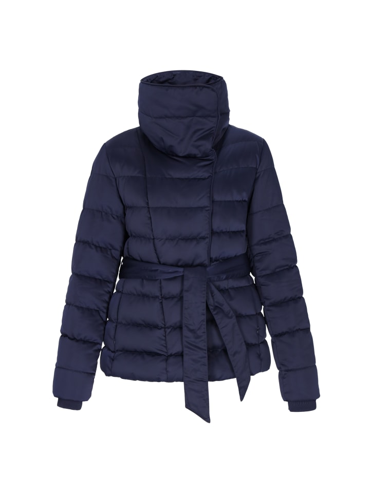 

Женское пальто темно-синего цвета faina