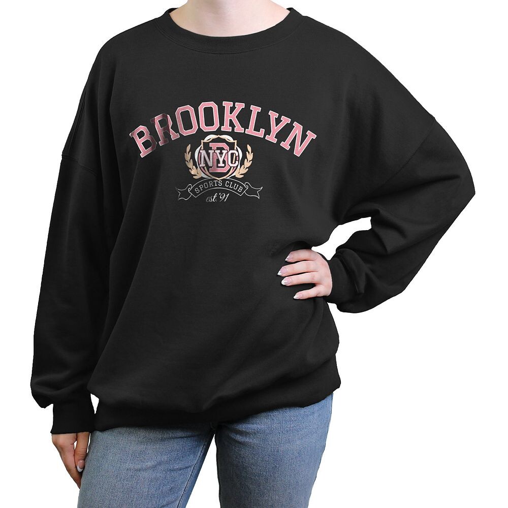 

Флис с графическим рисунком для юниорского клуба Brooklyn Sports Club, черный
