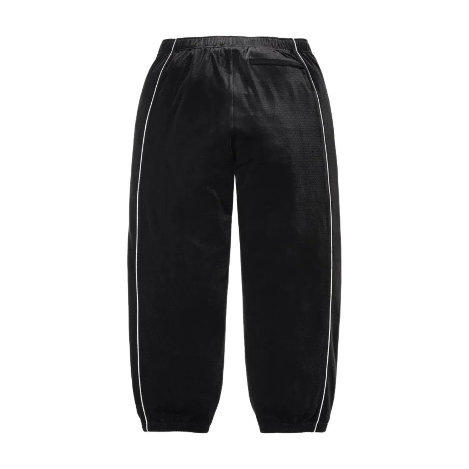 Спортивные брюки Supreme SS26 из велюровой сетки, черные, SUP-SS26-128-BLK — фото 2