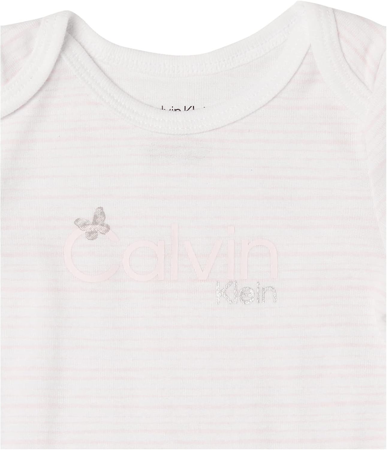 Комплект из 4 женских боди Calvin Klein, Bright White/Pale Lilac/Lt Grey — фото 3
