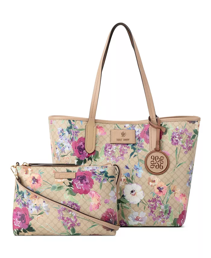 

Сумка-шоппер Piera 2 в 1 Nine West, мультиколор