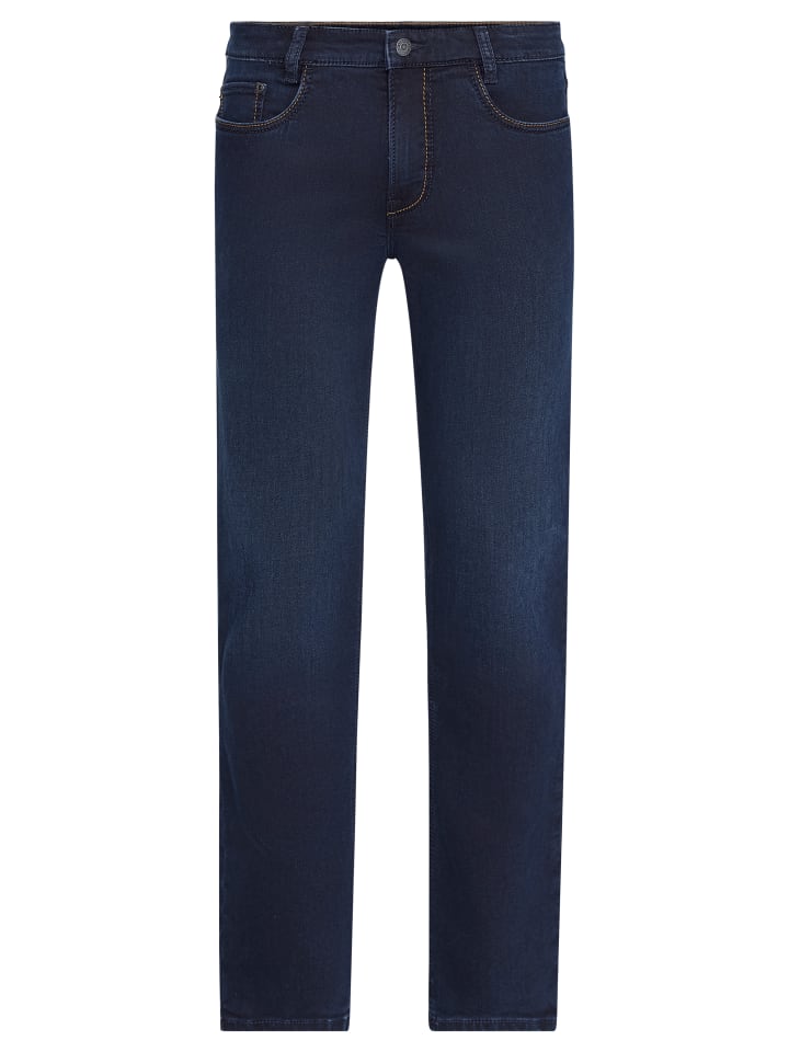 

Джинсы PIPE Saddle Stitch с пятью карманами, темно-синего цвета с черной покраской Paddock's