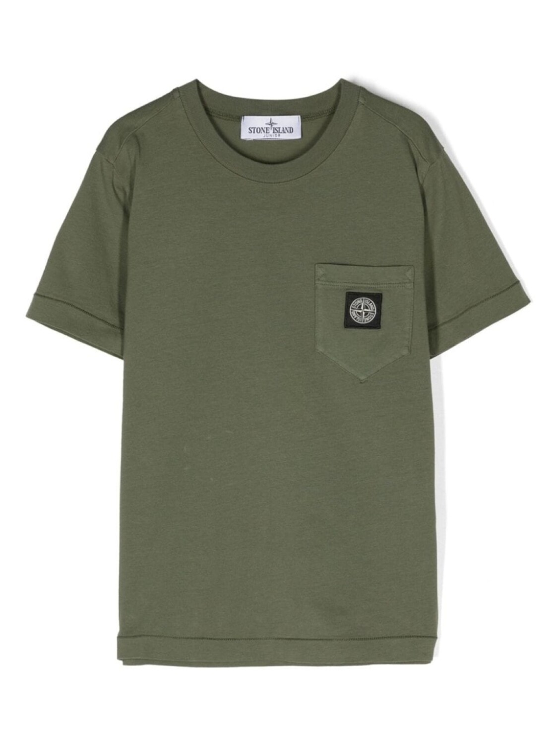 

Stone Island Junior футболка с нашивкой Compass, зеленый