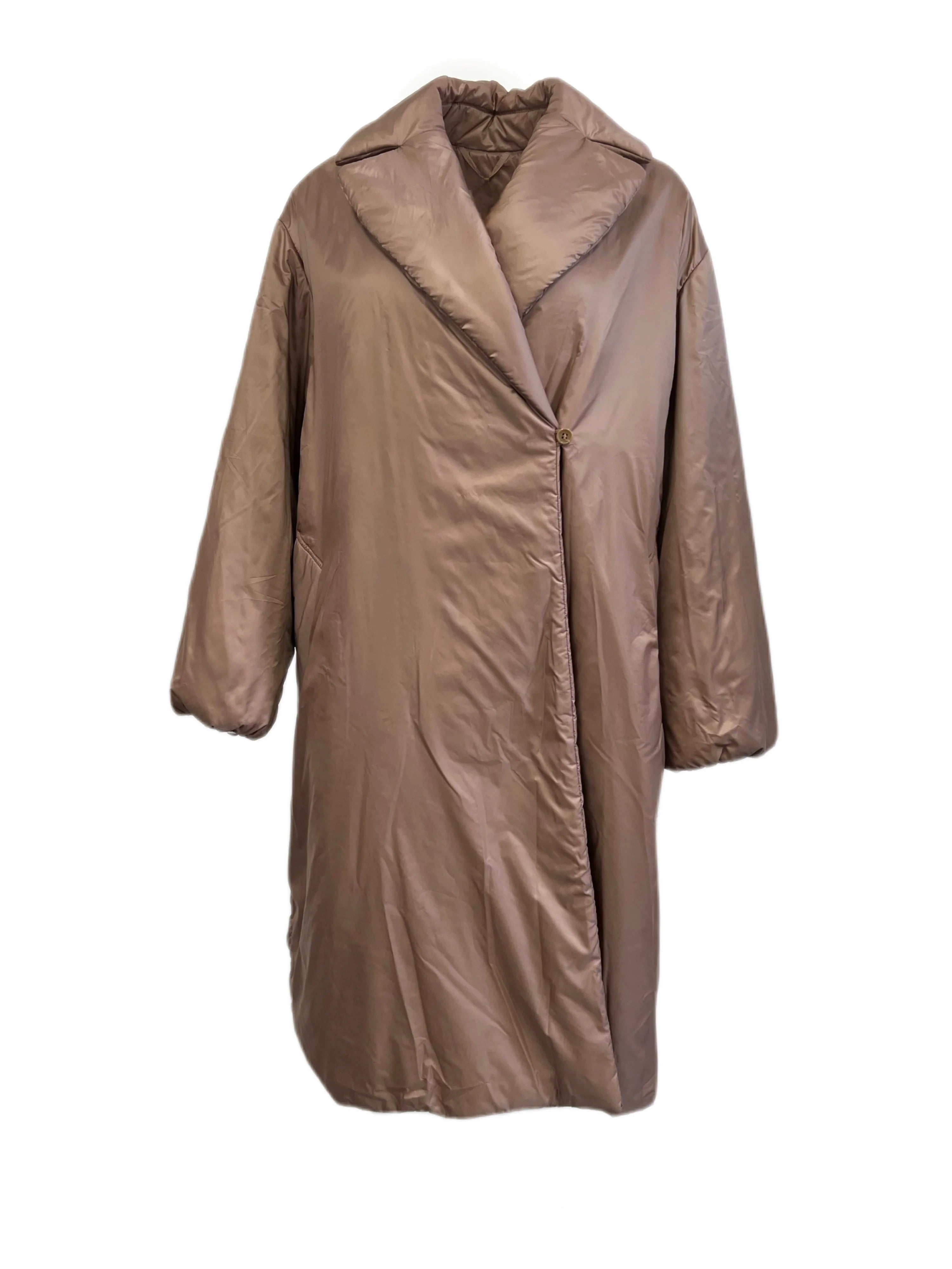 

Женское длинное пальто Cameluxe Greenco бежевого цвета «The Cube» от MAX MARA