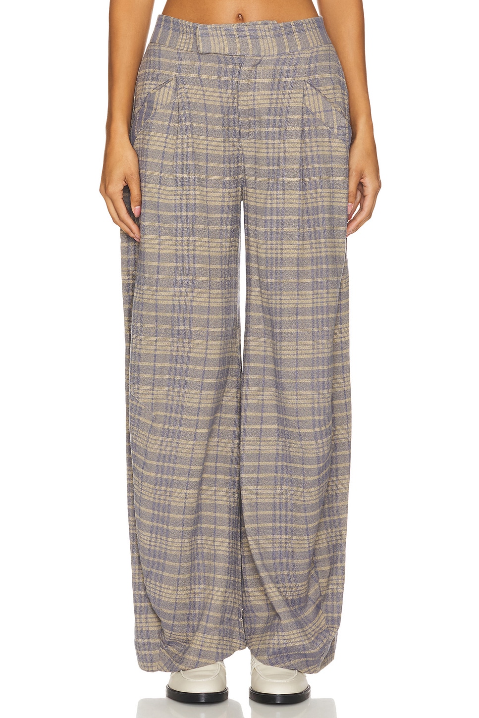 

Брюки-Бочки tegan Free People, серый