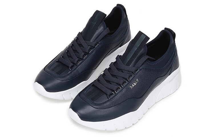 Обувь для жизни Мужская низкая, чернильно-синяя Bally — фото 3