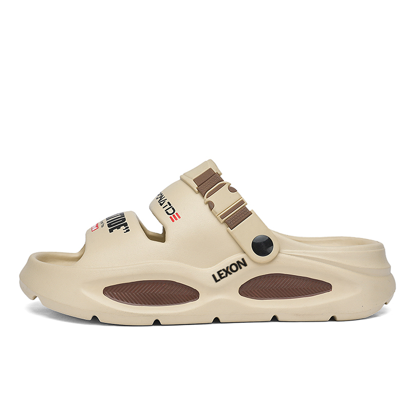 

LEXON Пляжные сандалии мужские черные хаки, цвет Khaki
