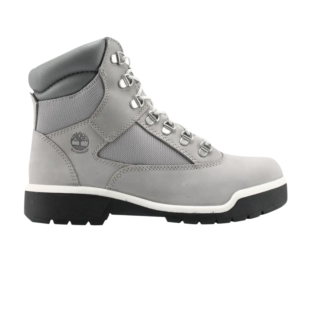 Ботинки водонепроницаемые Timberland 6 Inch на шнурках, коричневый