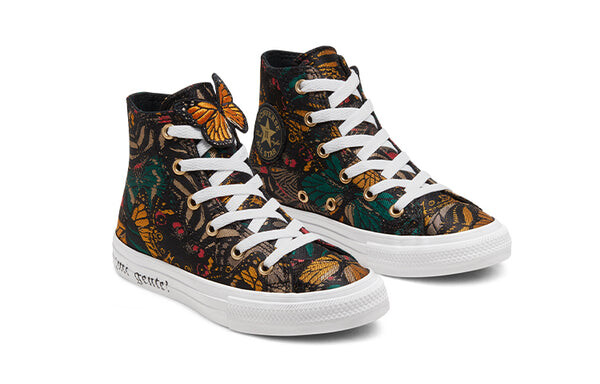 Кроссовки chuck taylor all star black Converse, черный — фото 3