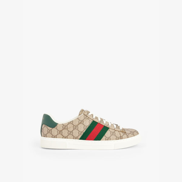 

Кроссовки Ace gg Canvas с низким верхом Gucci, бежевый