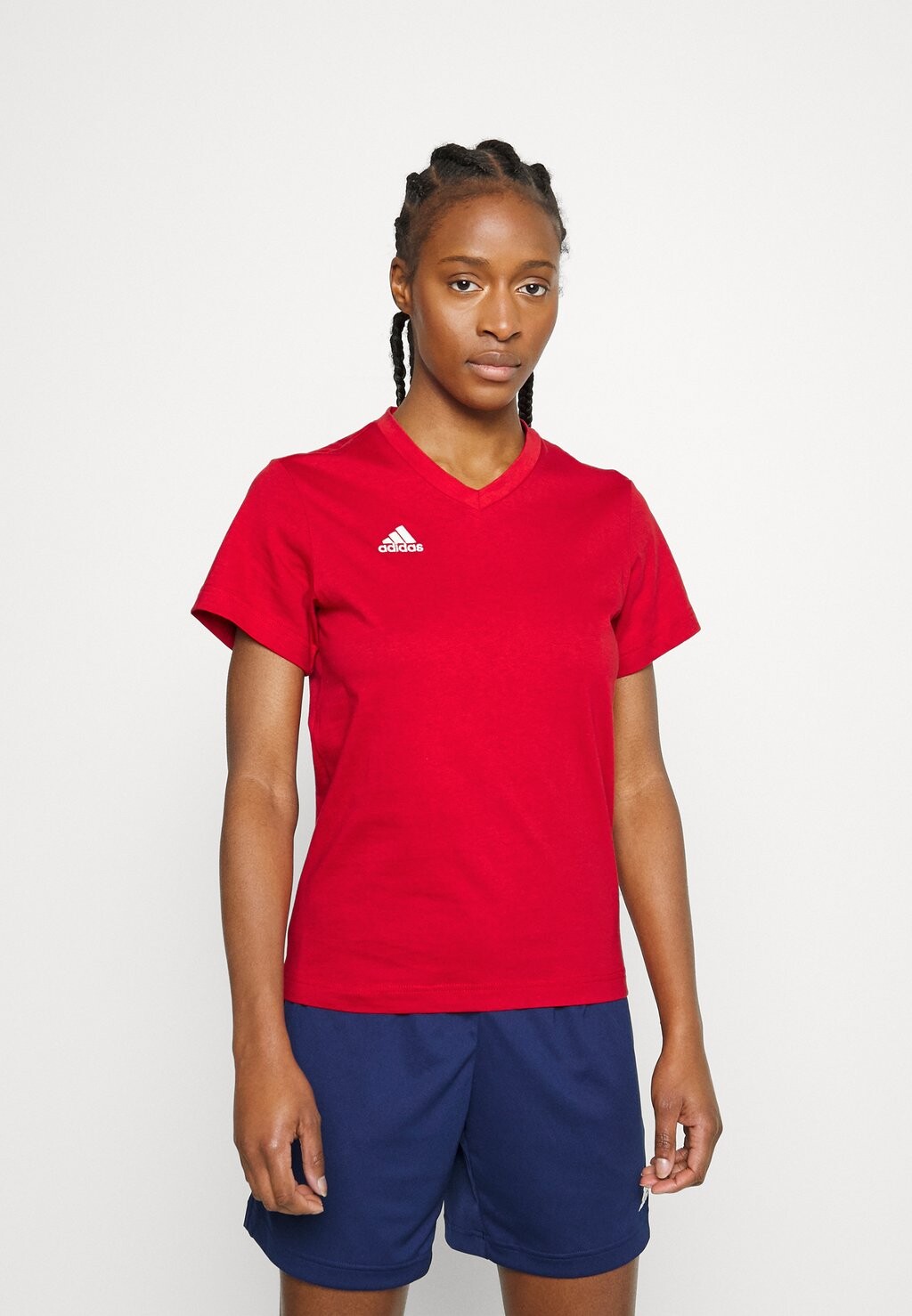 

Базовая футболка Adidas, Красный, Базовая футболка Adidas