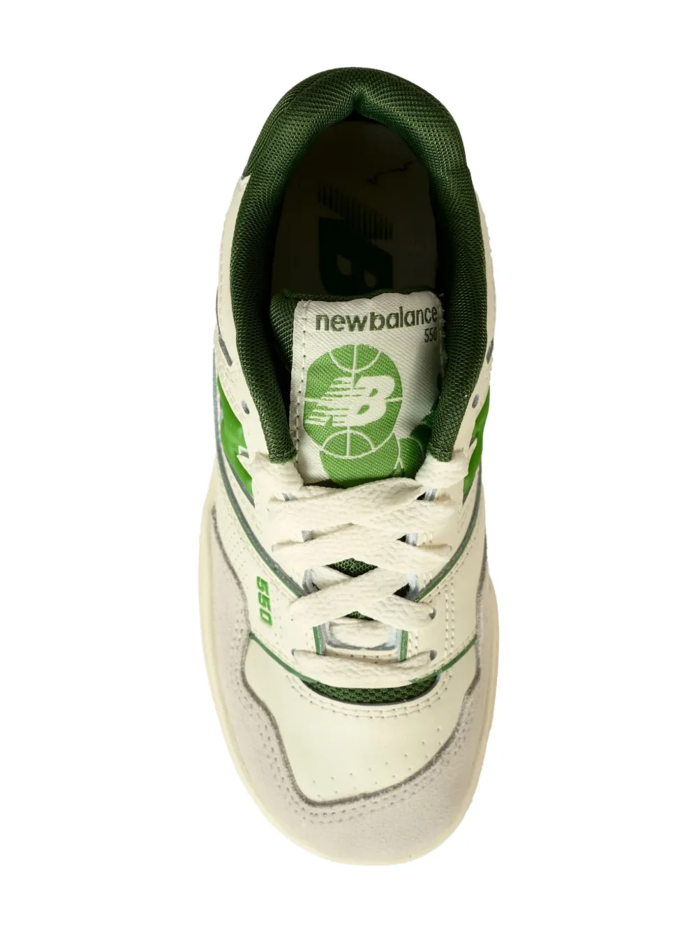 550 кожаные кроссовки New Balance Kids, нейтральный — фото 3
