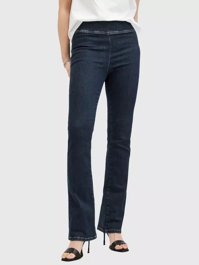 

Джинсы AllSaints Dani Bootcut, цвет indigo