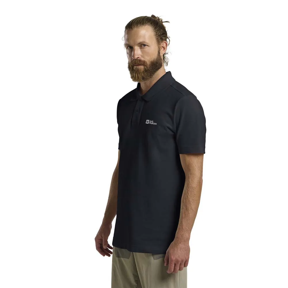 

Поло с коротким рукавом Jack Wolfskin Essential, синий