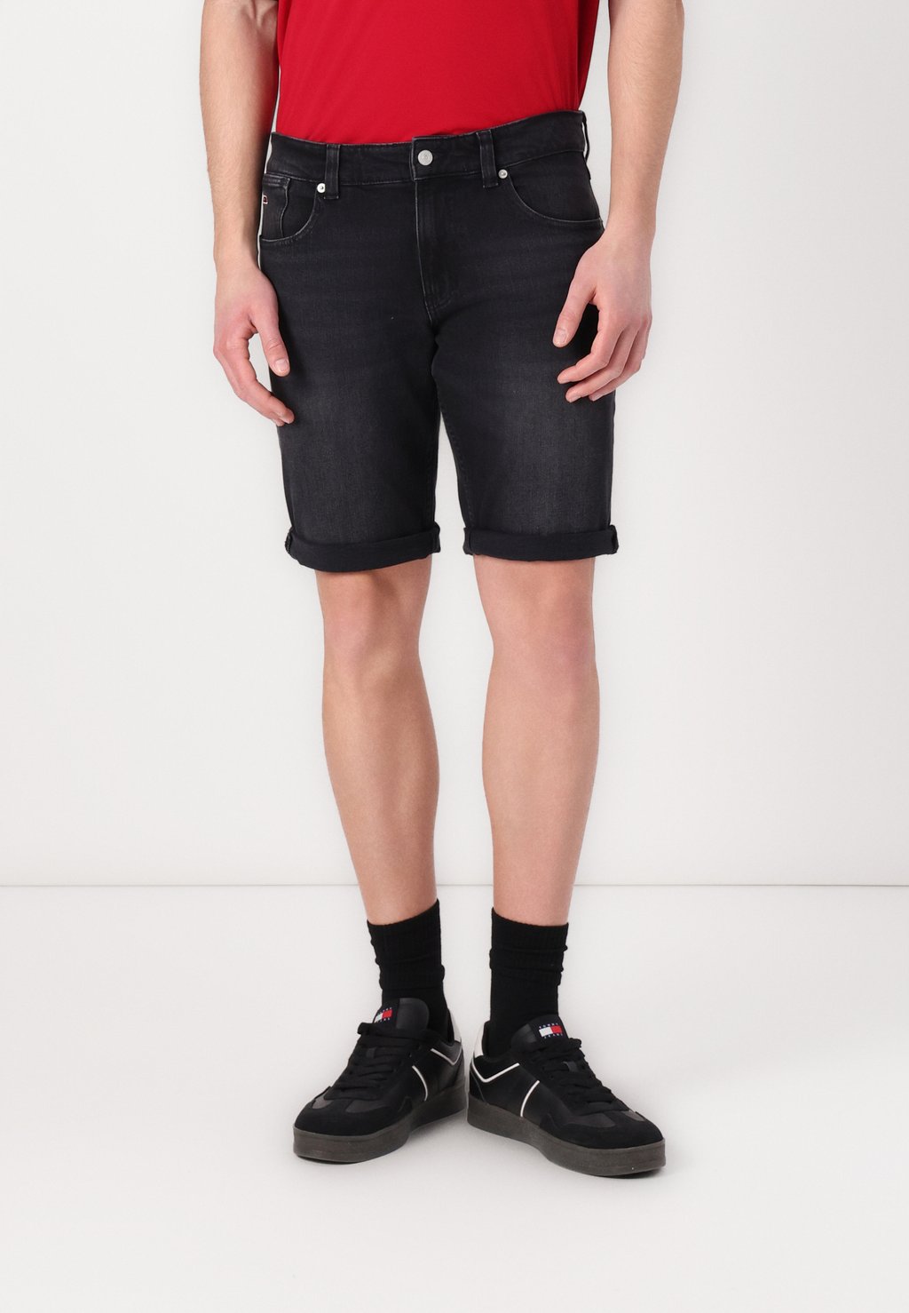 

Джинсовые шорты RONNIE Tommy Jeans, цвет Denim Black