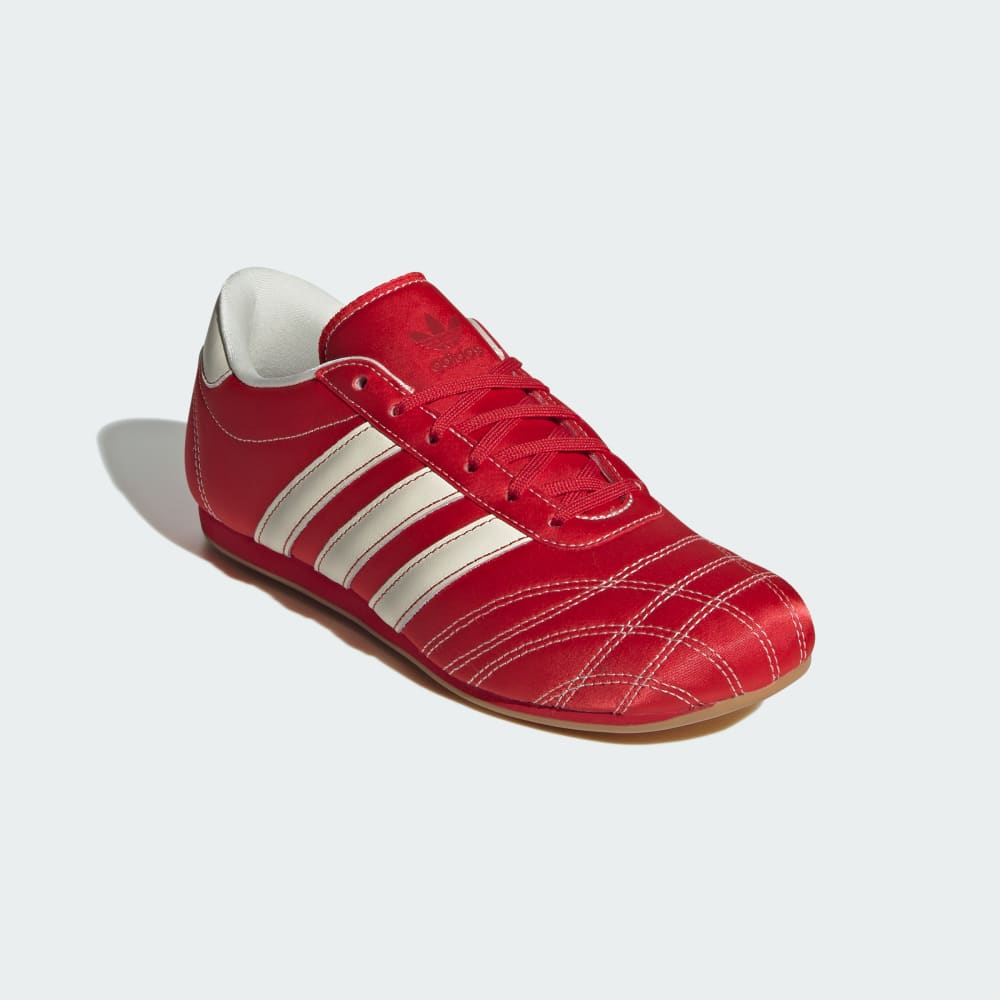 Кроссовки Adidas Taekwondo Shoes, цвет Off White/Better Scarlet/Off White — фото 4