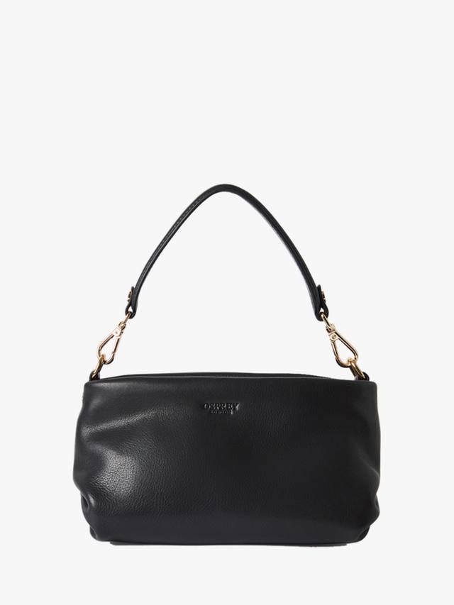 

Кожаная сумка-шраг Carina OSPREY LONDON, Black