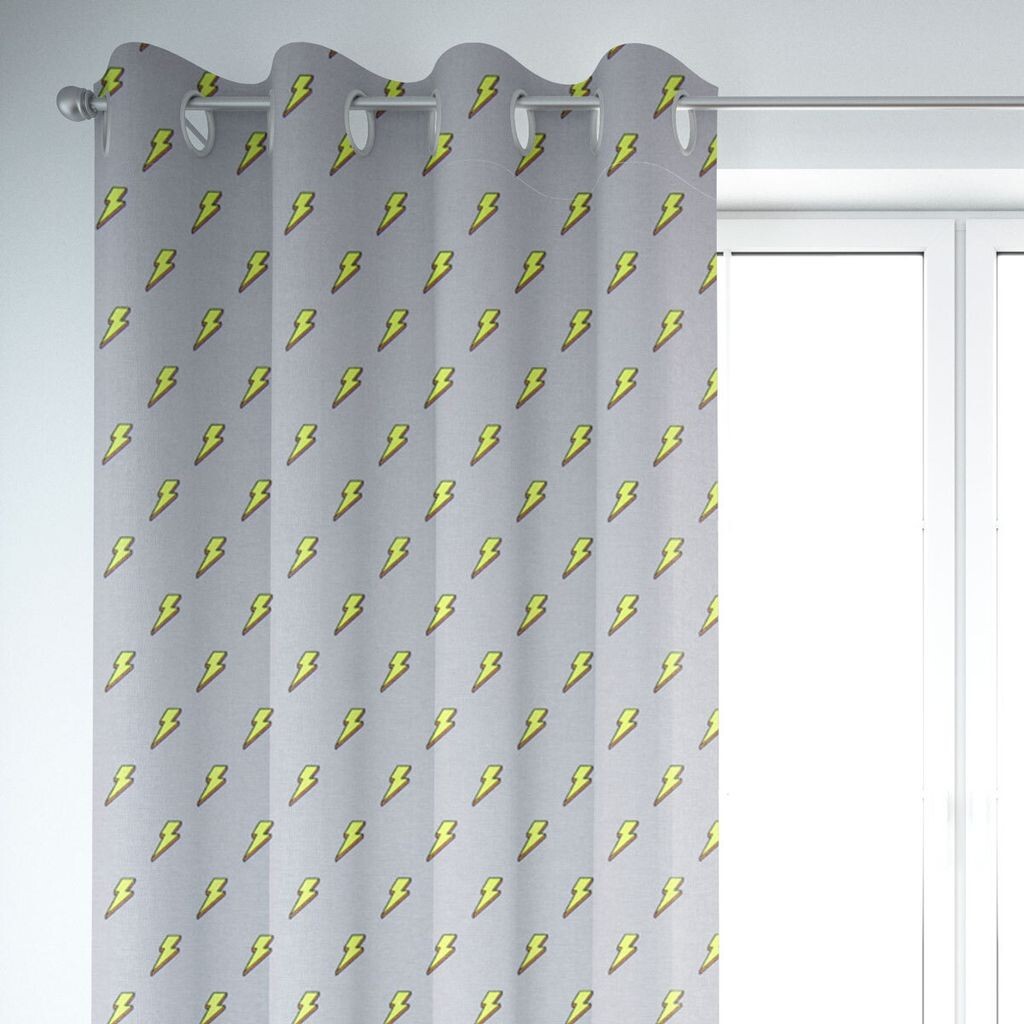 

КРАСИВАЯ ЖИЗНЬ. Штора мудрость жизни бежевая 245см или желаемая длина с подвесными люверсами Schöner-Leben, серый