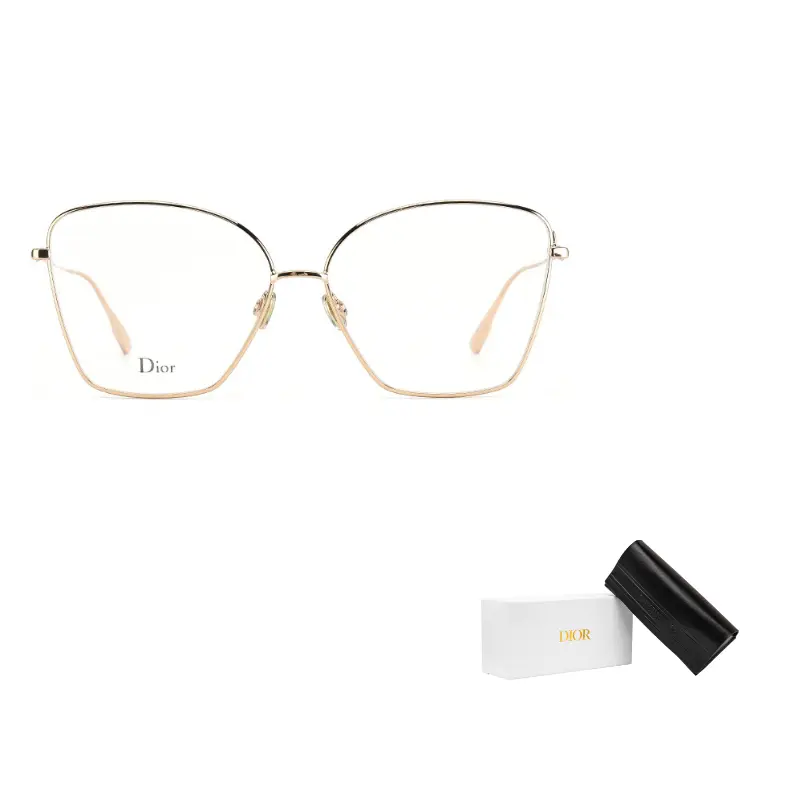 

Новые очки для зрения для женщин DIOR, розовое золото