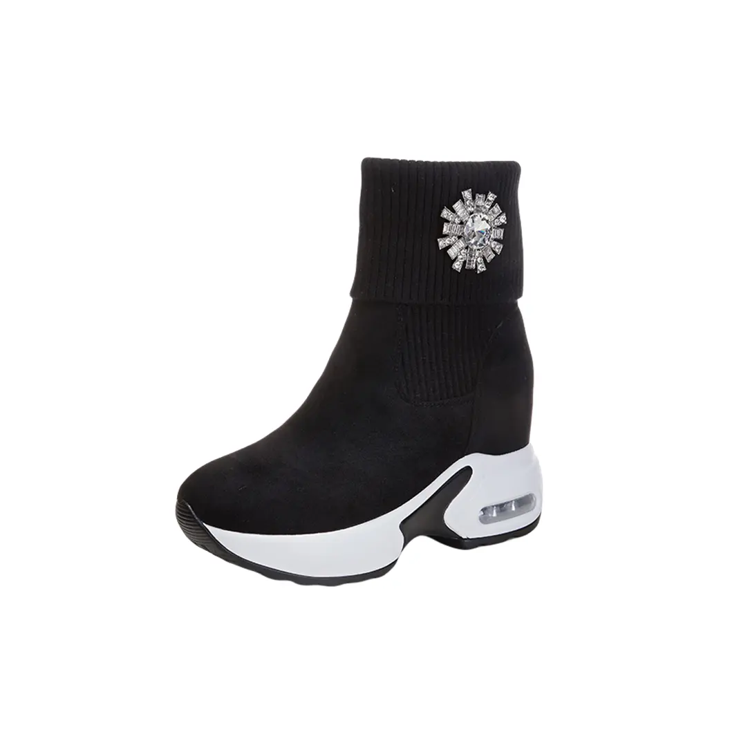 

Кроссовки женские Lifestyle High-Top черного цвета Abcfjg