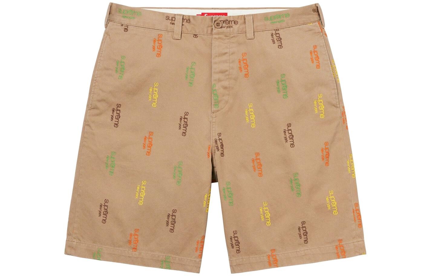 

SS23 Week11 Повседневные шорты унисекс Supreme, цвет Tan