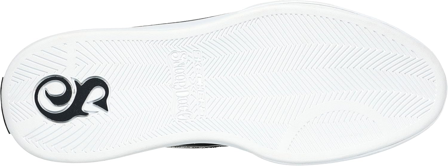Мужские кроссовки Skechers Snoop Dogg: Snoop ONE-Double G Hands Free Slip-Ins, белый/черный — фото 2