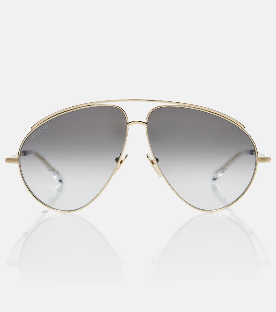 

Оверсайз авиаторские очки Gucci